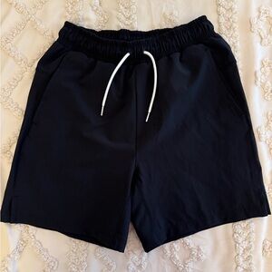 All in Motion Men's Black Athletic Shorts